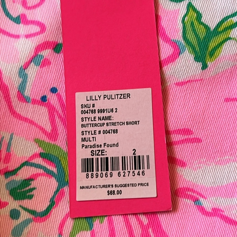 Lilly Pulitzer Buttercup Stretch Short - Picture 9 of 9